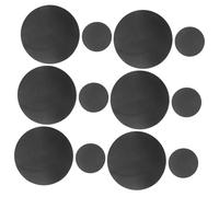 MUCKLILY 20pcs Self-adhesive Magnetic Discs for DIY Eyeshadow Makeup Palette Strong Adhesive Backing Magnets for Craft Organization and Household Use Round Magnets
