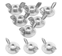 MUCKLILY 20pcs Stainless Steel Wingnut for Hurricane Shutters Quick Release Design with Hand Tool Weather-Resistant and for Easy Installation and Adjustments