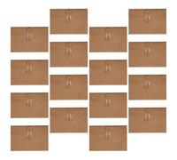 MUCKLILY 20pcs String-Tied Storage Bags File Envelopes Kraft Paper Envelope Storage Bag Vintage Classic Elegant Versatile String Closure for Personal Project