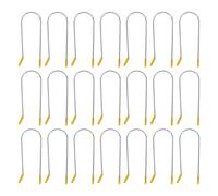 MUCKLILY 24pcs Hot Roller Clips Replacement U-shaped Hair Clips to Hold Curls Hair Curler Clamp for Small Hot Curlers