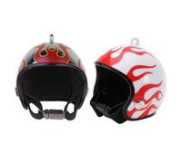MUCKLILY 2pcs Adjustable Plastic Safety Hats with Skinfriendly Lining for Hens and Guinea Pigs, for Cosplay and Holiday Celebrations, Mini Animal Helmets with Elastic Chin Strap