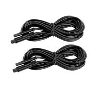 MUCKLILY 2pcs Car Extension Cord Rear View Camera Extension Cable Backup Camera Cable for Dash Cam Recorder Car Use