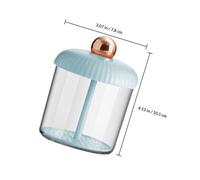 MUCKLILY 2pcs Facial Bubble Foam Maker Tool, Multi-hole Vent Plate Face Wash Foamer Bottle, Quick 5-second Foam for Skincare and Facial Cleansing, Pink Gold Blue Gold