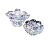 MUCKLILY 2pcs Gel Container Bowl Nail Technician Palette Cup Distinctive Octagonal Shape