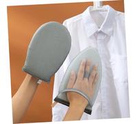 MUCKLILY 2pcs Heat Resistant Ironing Gloves for Handheld Steamer Garment Protection with Thickened Pad and Breathable Material Anti-scalding Hand Cover for Shirts Suits Jackets and Coats
