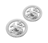 MUCKLILY 2PCS Justice Scale Lawyer Brooch Pin for Men Women Alloy Lapel Pin for Law Students Attorneys Judges Elegant Legal Symbol Accessory for Suits and Coats