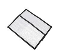MUCKLILY 2pcs Pet Insulation Pads Heating Mat with Aluminum Film Pearl Cotton for Winter Fall Festival Keep Pets Warm Collect Heat Reptile Heating Pad for Lizards and Snakes