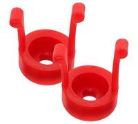 MUCKLILY 2pcs Portable Silicone Eye Drop Rack for Accurate Application with Stable Grip Eye Drops Aid Tool for Seniors Convenient Lightweight Holder for Home and Travel