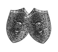 MUCKLILY 2Pcs Realistic Medieval Knight Costume Accessories for Halloween Cosplay Role Play and Active Play Enhances Imaginative Play and Physical Fitness