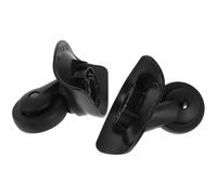 MUCKLILY 2pcs Replacement Luggage Swivel Wheels Plastic Mute Spinner Wheels for Suitcase Travel Trunk Rotation Spare