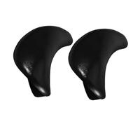 MUCKLILY 2pcs Soft Silicone Shampoo Bowl Neck Rest Cushion Ergonomic Hair Wash Neck Pillow for Salon and Home Fits Basins Portable Hairdressing Accessory