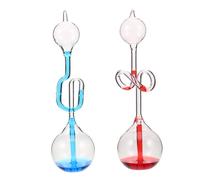 MUCKLILY 2pcs Thinking Hand Boiler: Creative Hourglass Hand Boiler Energy Transfer Love Birds Color Meter Decorative Bottles Children Science Experiment Toy