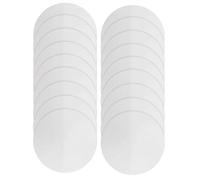 MUCKLILY 300Pcs Round Qualitative Laboratory Filter Paper Discs 9Cm Fast Filtration Chemistry Lab Coarse Filter Paper for Oil Testing Water Analysis Scientific Experiments