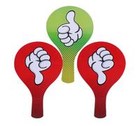 MUCKLILY 3pcs Thumbs up Thumbs down Paddles Lightweight Pvc Classroom Communication Tools Highly Visible Voting Boards for Student Engagement in Classroom Events