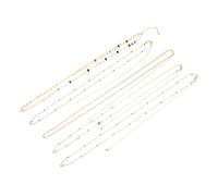 MUCKLILY 3Pcs Women’S Multi-Layer Metal Waist Chain Set with Gold Rhinestone and Sequin Bead Belly Belts Adjustable Waist Jewelry for Party Beachwear and Formal Dress Accessories