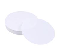MUCKLILY 4 Boxes Qualitative Filter Paper Medium Flow Rate Premium White Discs for School Laboratory Chemistry Experiments with Particle Retention and Lightweight Design