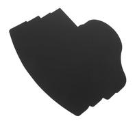 MUCKLILY 4 pcs Beard Shaping Template Hairline Guide Tool for Men Portable Lightweight Plastic Cards for Hair Fiber Spray Hairline Enhancing Design for Professional and Personal Use