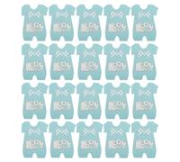MUCKLILY 40pcs Gender Reveal Paper Napkins for Boy Shower Disposable Table Decorations Gentle the Skin Unique Reveal Experience for Gender Party and Family Gatherings
