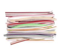 MUCKLILY 48pcs Book Headband Cloth Bookbinding Cloth 1.5in X 100ft Easy Adhesion Resistant to Deforming DIY Booklet Repairs for Beginners and Experienced Bookbinder Cotton Material