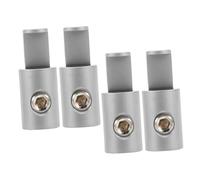 MUCKLILY 4pcs Amp Wire Connectors for Car Audio High-performance Speaker Wire Terminals with Stable Transmission Compact Design for Easy Installation Enhancing Sound Quality and Music