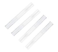 MUCKLILY 4pcs Empty Lip Gloss Tubes Refillable Cosmetic Containers for Hydrating Oil Nail Polish Concealer Pens with Flexible Design for Professional and Personal Use