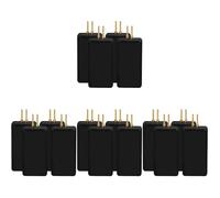 MUCKLILY 4Pcs Resistor Bypass Tool, Automotive Testing Simulator for Wedge Bag Systems, Universal Maintenance Tool for Cars, Abs Copper Electrical Circuit Tester