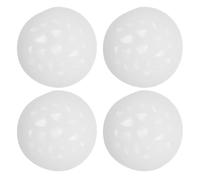MUCKLILY 4pcs Silicone Rock Mould Pebble Stone Mold White Silicone for DIY Creative Activity, Fondant, Resin Casting Moulds