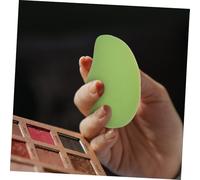 MUCKLILY 5 Pcs Mango-shaped Cosmetic Powder Puff Portable Makeup Props Washable Soft Elastic Sponges for Loose and Pressed Powder Application Random Color