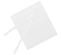 MUCKLILY 50pcs Hot Melt Adhesive Binding Tape Strips with Mesh Backing 12mm X 11.4inch Plastic Thermal Glue Strips for Photo Books and Albums Repair, for Home Albums and Textbook Repair