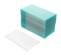 MUCKLILY 50pcs Replacement Welding Helmet Lens Cover for Professional Electric Welding High Clarity PC Protective Shield Enhancing Visibility in Industrial Settings