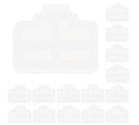 MUCKLILY 50PCS RJ45 Ethernet Port Dust Caps White LAN Network Cable Protector Plugs for Router PC Laptop Desktop Computer