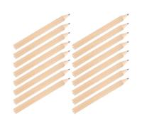 MUCKLILY 50pcs Small Golf Scoring Pencils with Erasers, Portable and Sturdy Wooden Hb Pencils for Journal Writing and Sketching, Creative Short Drawing Tools