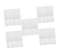 MUCKLILY 50sheets UV Detection Stickers Multi-use Self-adhesive Sun Blocking Decals for Outdoor Car Window Decorative Dot Changing Stickers