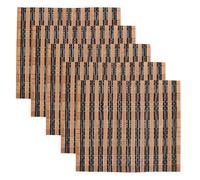 MUCKLILY 5pcs Bamboo Sauna Seat Cushion: Heat Insulation Mat for Spa and Bath House - Portable Easy to Clean Sauna Mat for Fast Drying