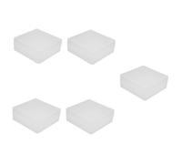 MUCKLILY 5pcs Essential Freezer Storage Box Test Tube Rack Micro Small Tube Storage