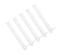 MUCKLILY 5Pcs Heat Resistant Borosilicate Glass Test Tubes with Side Arm 18X180Mm Laboratory Ant Breeding Tube Set for Scientific Experiments and Nesting