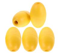 MUCKLILY 5pcs Kayak Float Anchor Buoy Water Float Set Pvc Oval Drift Brake Yellow Sl rtistic Design for Water Activities and Backyard Use