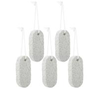 MUCKLILY 5pcs Lava Block Toys Rabbit Molar Stones Guinea Pig Teeth Grinding Pet Chew Toys for Hamsters Small Animals