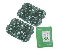 MUCKLILY 5Pcs Mint Cooling Eye Patches for Eye Skin Care Practical Herbal Cold Compress to Protect Eyesight and Fatigue Fits All with Elastic Comfort Single Use Freshening Mask
