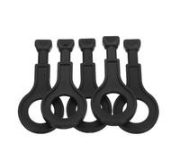 MUCKLILY 5pcs Mouse Station Key Replacement Key for Bait Box Plastic Black for Mouse Box Indoor Homes Secure Locking Portable Convenient Access for Pets