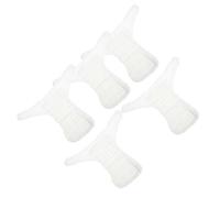 MUCKLILY 5pcs Newborn Cloth Diapers Baby Reusable Washable Leak-Resistant Cotton Waterproof Breathable Nappies for Nighttime Use