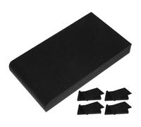 MUCKLILY 5pcs Shock-absorbing Foam Pads Speaker Isolation Pads for Noise Control Loudspeaker for Desktop Studio Use