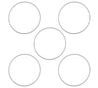 MUCKLILY 5Pcs Silicone Replacement Gasket Seal Rings for 7.0Cm Stainless Steel Insulated Bottle Lids, Leak-Proof Lid Seal Replacements for Travel Tumblers and Water Bottles