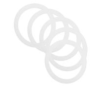 MUCKLILY 5pcs Sink Drain Gasket for Plumbing Faucet Fittings Leakproof Silicone Washer for Drain Pipe Replacement Gasket for Kitchen and Bathroom Use