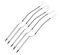 MUCKLILY 5pcs Stylus Pens for Tablet Capacitive Touchscreen Stylus Spring Rope Drawing Pen for Artists and Laptops