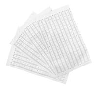 MUCKLILY 60PCS Metric Scale Ruler Tape Self Adhesive Peel and Stick Measuring Tape for Workbench Woodworking Desk with Precise Marking Rule