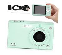 MUCKLILY 64gb Retro Digital Camera Point and Shoot Camera for Teens Boys and Girls Memory Card Zoom Compact Outdoor