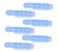 MUCKLILY 6pcs Hair Rollers with Root Clips Styling Tool for Voluminous Waves Self-grip Hairdressing Curlers Easy to Use