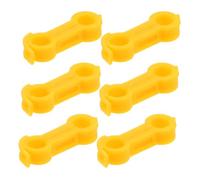 MUCKLILY 6pcs Parrot Leg Correction Device for Small Parrots and Cockatiels, Plastic Bird Foot Alignment Brace That Promotes Healthy Bone Development and Minimizes Pressure on The Feet,