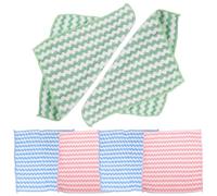 MUCKLILY 6pcs Small Animals Cage Liners Hamster Soft Blankets Comfortable Soft and Gentle Coral Fleece 25x25cm Stylish Washable Bedding for Guinea Pig and Small Pets